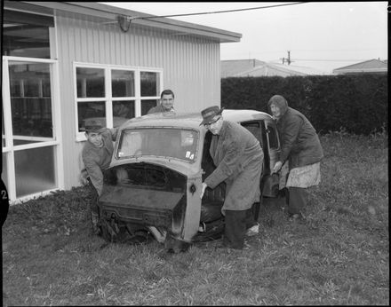 "Out in Rain with "Children's Car" - Resource cover image