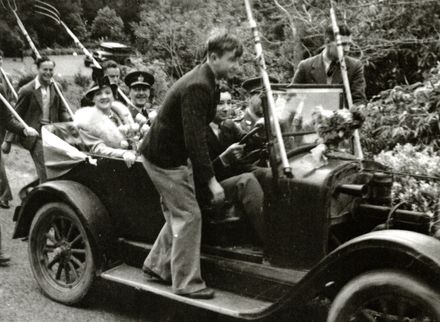 Sir Cyril Newell's visit to Massey Agricultural College, Palmerston North