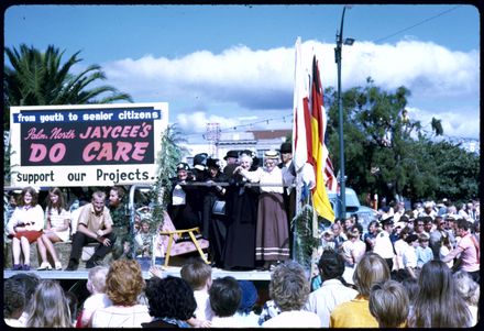 Jaycee's Float - 1971 Palmerston North Centennial Jubilee Parade