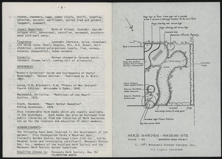 Totaranui Herb Garden, Manawatu Museum 6