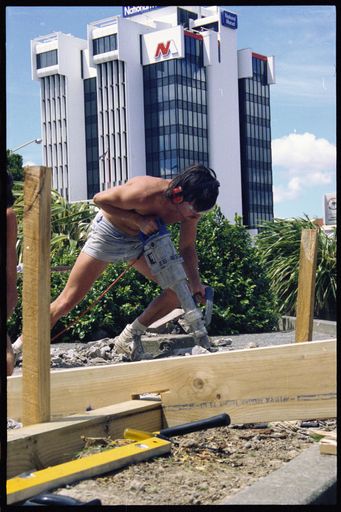 Building a new bridge across the Butterfly Lakelet