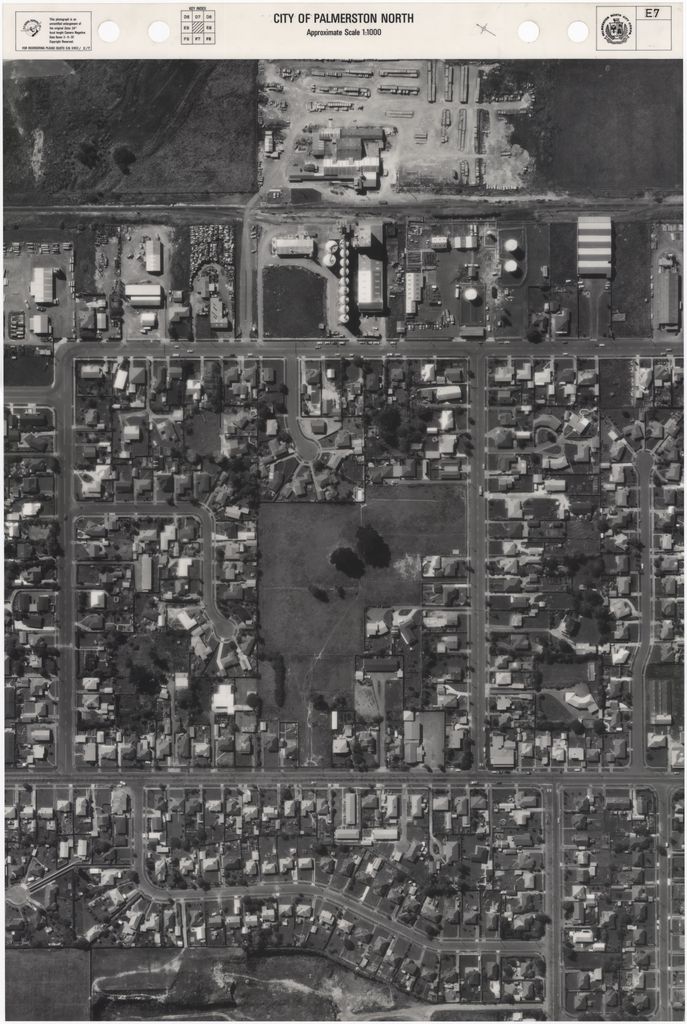 1981 Aerial Map - E7