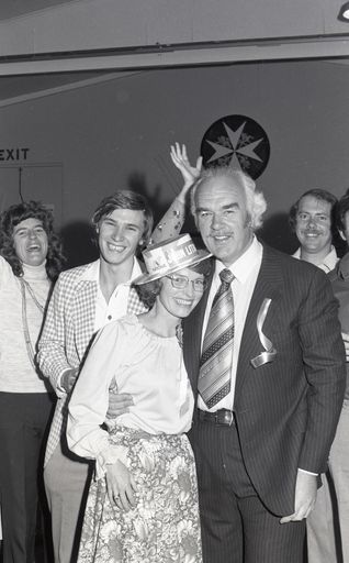 John Lithgow on Election night, 1978