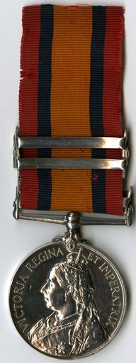 Victor Klee's Queen's South Africa Medal (QSA) - Obverse - Resource cover image