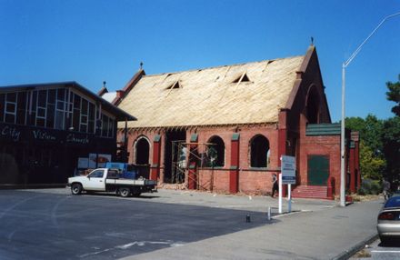 Demolition of Trinity Methodist Church