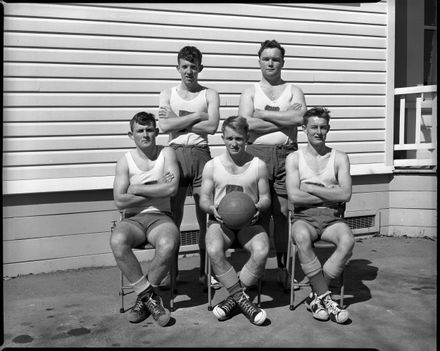 Basketball Team, Palmerston North Teachers' College