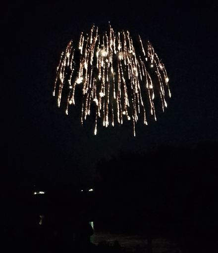Fireworks Over The River Display 2018
