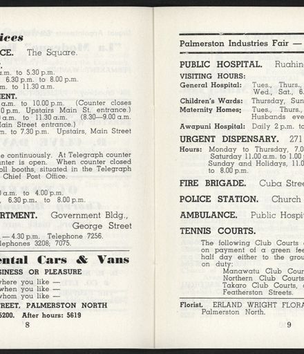 Palmerston North Diary: October 1959 - 6