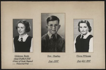 Terrace End School Student Leaders, 1947
