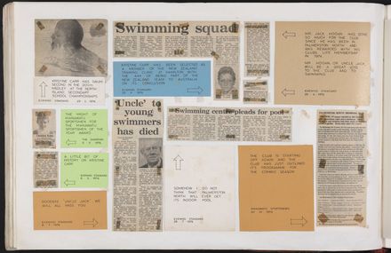 PN Amateur Swimming Club archive book