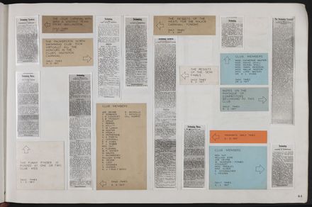 PN Amateur Swimming Club archive book