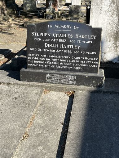 Headstone - Stephen Charles Hartley - Resource cover image