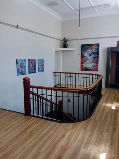 Exhibition Space at Snails Artist Run Space.