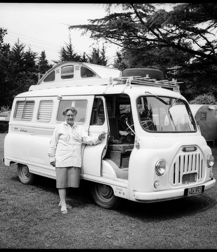 "Free and Easy -- American Style" Travellers and their Camper Van