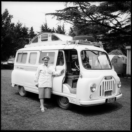 "Free and Easy -- American Style" Travellers and their Camper Van