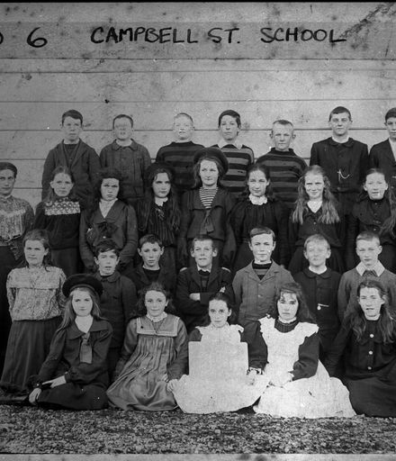 Pupils of Standard Six, Campbell Street School, Palmerston North