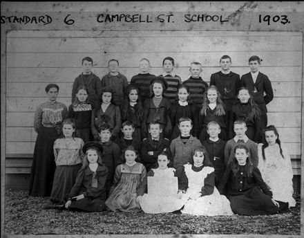 Pupils of Standard Six, Campbell Street School, Palmerston North