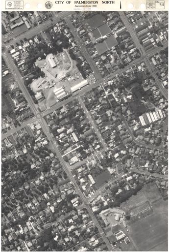 Aerial Map, 1986 - 7-12