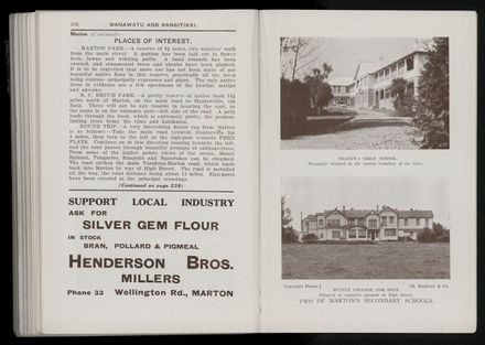 Bradbury's Illustrated Series No. XI. Manawatu and Rangitikei Districts 121