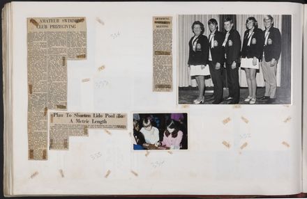 PN Amateur Swimming Club archive book