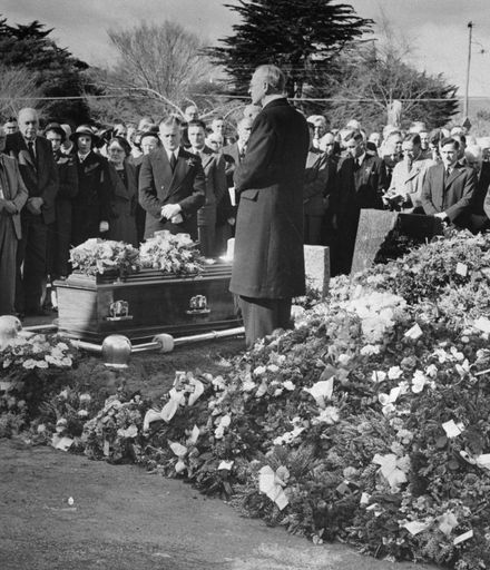 Funeral of J A Nash
