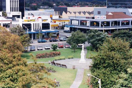 View of The Square looking towards Fitzherbert Avenue - Resource cover image