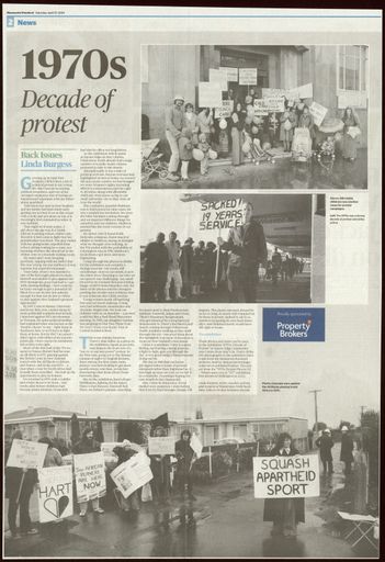 Back Issues:  1970s Decade of protest