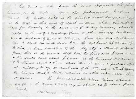 View of the Manawatū Gorge - reverse