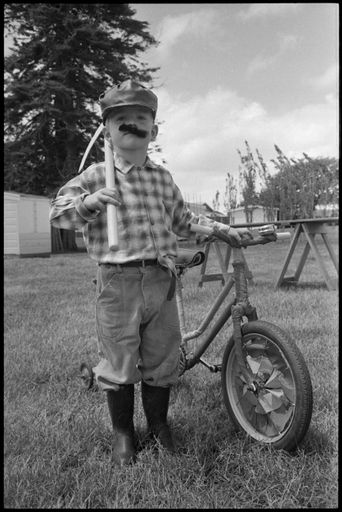 Sanson Centenary Procession: Young Boy in Costume