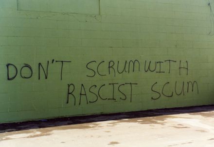 Springbok Tour - graffiti