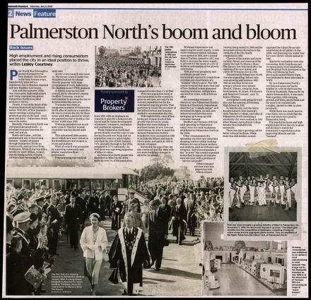 Back Issues: Palmerston North's boom and bloom - Resource cover image