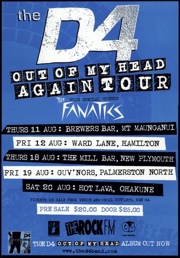 The Stomach - D4 - Out of My Head Again Tour