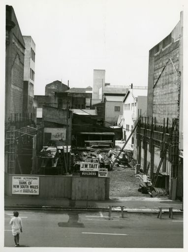 Construction of 18 Rangitikei Street - Bank of New South Wales