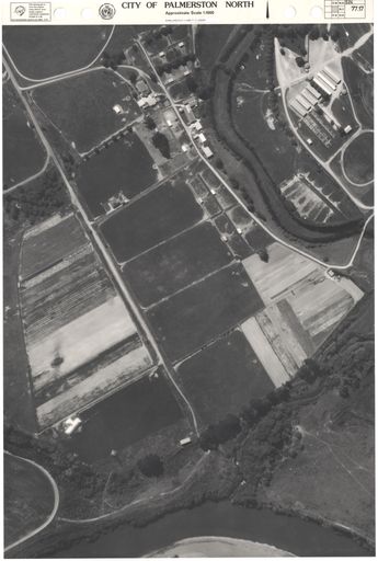 Aerial Map, 1986 - 77-17