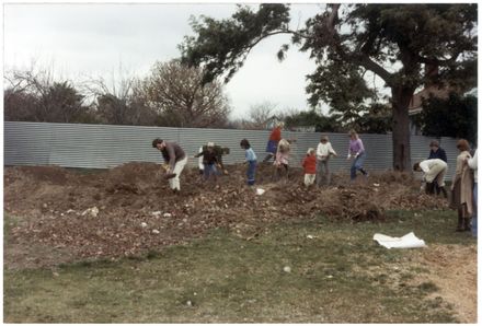 Working Bee - Native shrubbery being developed