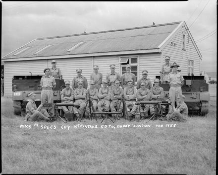MMG Platoon, Special Company, 15th Intake, Central District Training Depot, Linton