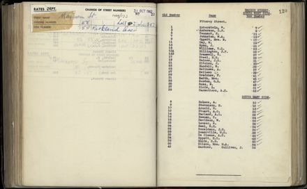 Street Renumbering Guide: Page 179
