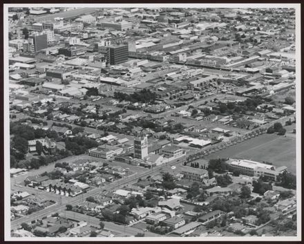 Aerial view of the Lion Brewery