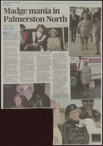 Back Issues:  Madge mania in Palmerston North