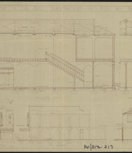 Architectural Plans for Ward Bros site, corner of Cuba Street & Lombard Street 5