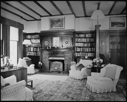 Sitting room of 'Atawhai', Fitzherbert