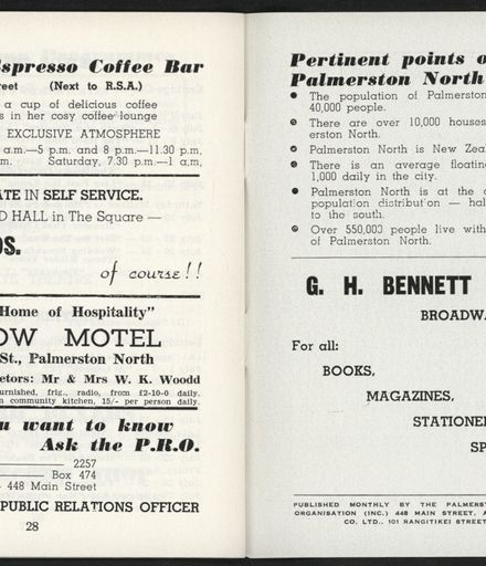 Palmerston North Diary: July 1960 - 16