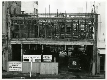 Construction of 18 Rangitikei Street - Bank of New South Wales