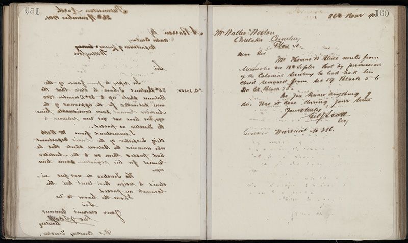 Outwards Correspondence of the Palmerston North Cemetery Trustees, 1898 -1902 187