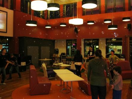 Interior of Youth Space in 2011