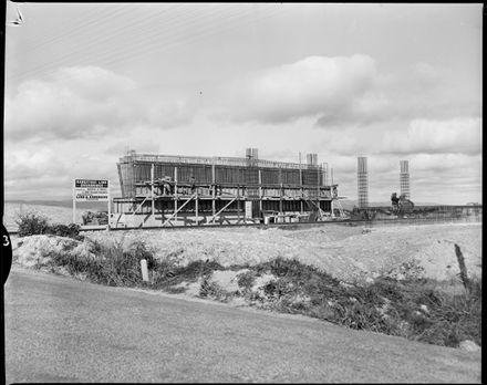 "Progress on Overhead Bridge" Rangitikei Line