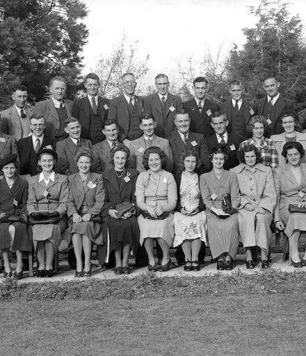 Unidentified Group of People, outdoors