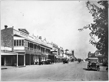 A View of Church Street from Fitzherbert Avenue