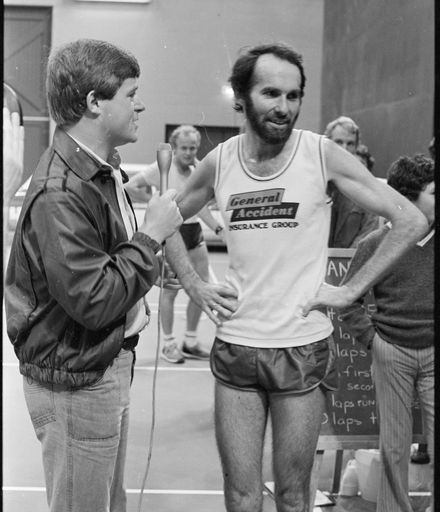 [Brian Burns, Marathon runner, interviewed by Mark Leishman for Telethon 1981]