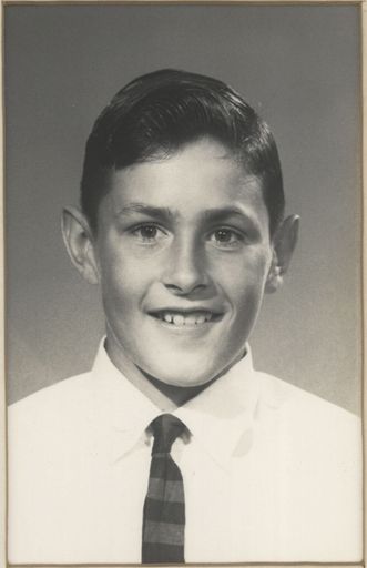Alan Menhennet - Runner-up Dux, Terrace End School, 1962